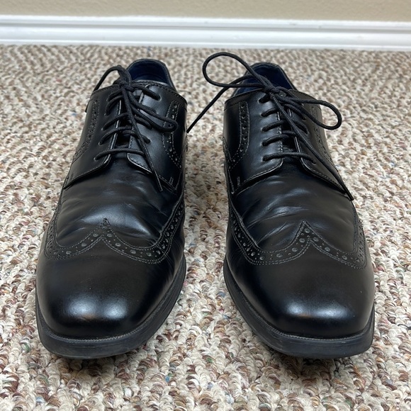 Cole Haan Black Montgomery Wing Oxford Shoe main image 8